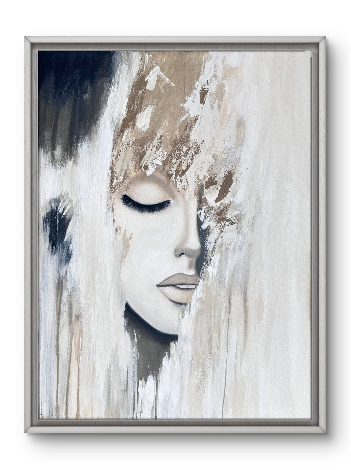 "Dreams Unfold" Original Abstract Painting 60x80 cm