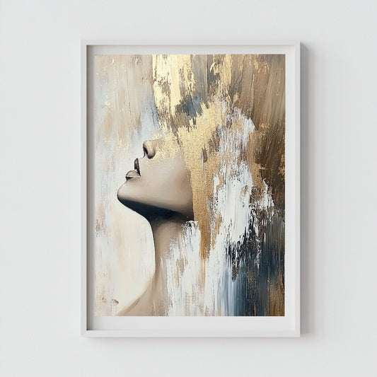 'Gilded Solitude'  Fine Art Print