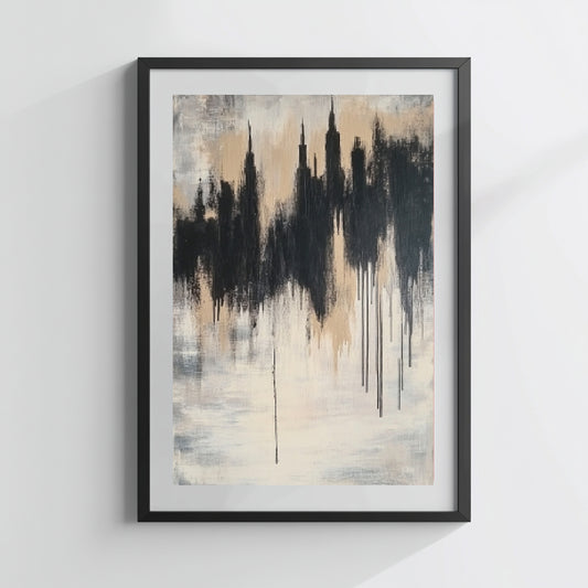 'Veiled Cityscape'  Fine Art Print