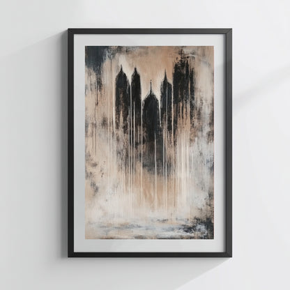 'Nocturnal Towers' Fine Art Print