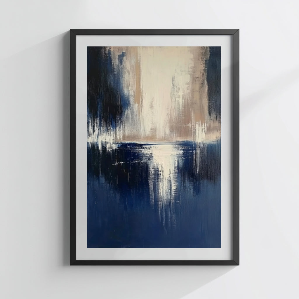 'Sapphire Reflections' Fine Art Print