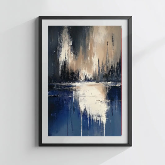 'Cerulean Echoes'  Fine Art Print