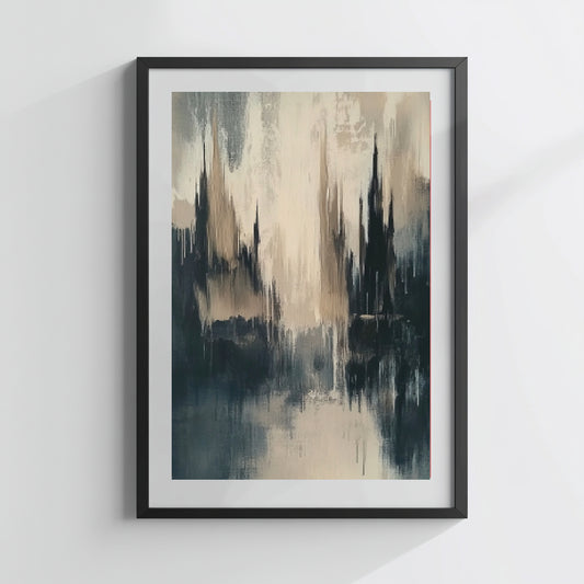 'Obsidian Peaks'  Fine Art Print