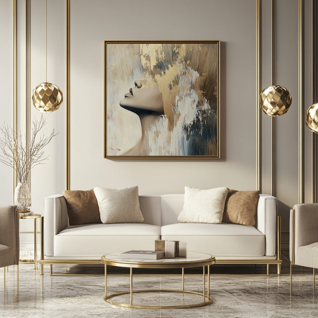 'Gilded Solitude'  Fine Art Print