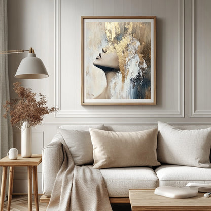 'Gilded Solitude'  Fine Art Print