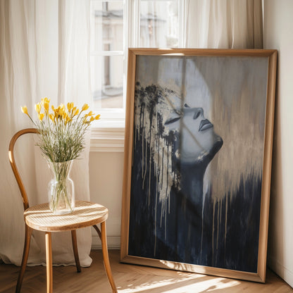 'Ethereal Grace' Original Abstract Painting  60x90 cm